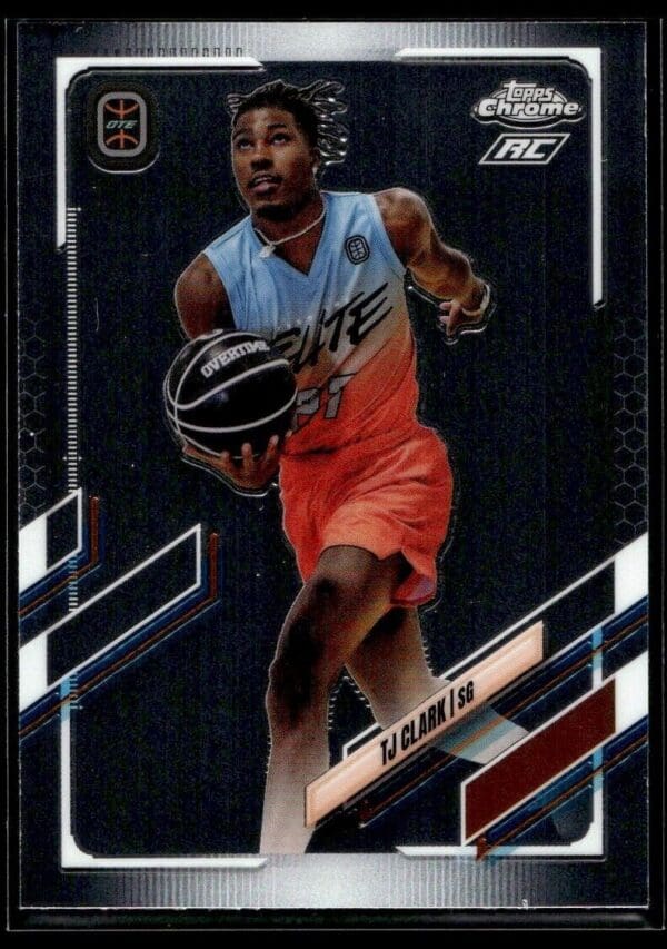 2021 Topps Overtime Elite Chrome  #41 Tj Clark