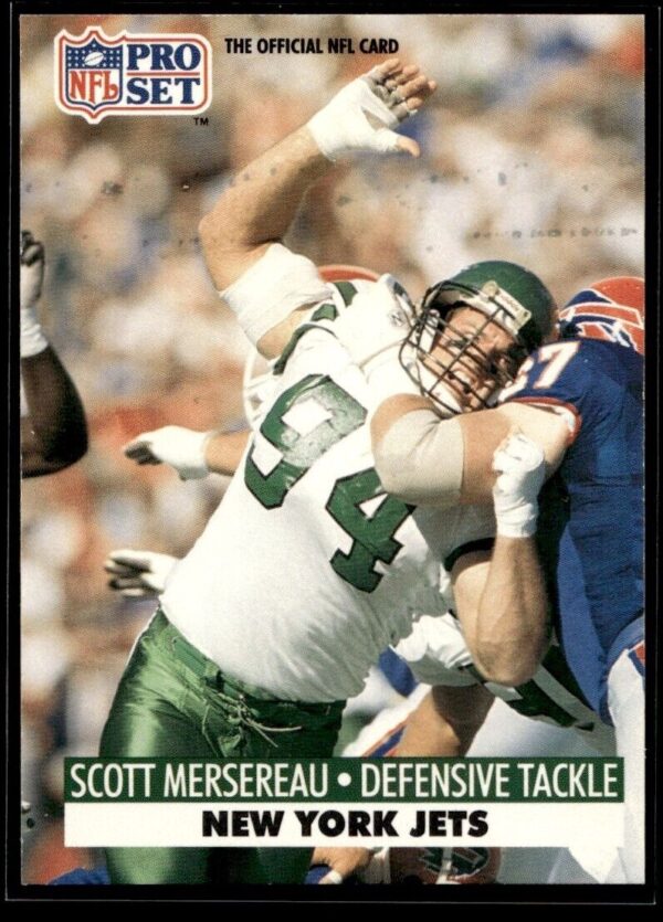 _10 1991 Pro Set Super Bowl 160 New York Jets #248 Scott Mersereau