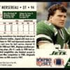 1991 Pro Set Super Bowl 160 New York Jets #248 Scott Mersereau