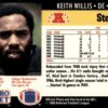 1990 Pro Set Super Bowl 160 Pittsburgh Steelers #273 Keith Willis