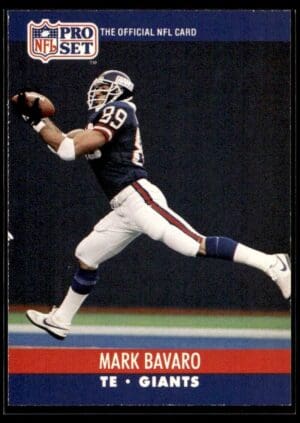 1990 Pro Set Super Bowl 160 New York Giants #592 Mark Bavaro