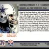 1990 Pro Set Super Bowl 160 Dallas Cowboys #61 Rayfield Wright