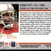 1990 Pro Set Super Bowl 160 San Francisco 49ers #105 Ronnie Lott