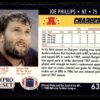 1990 Pro Set Super Bowl 160 San Diego Chargers #631 Joe Phillips