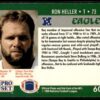1990 Pro Set Super Bowl 160 Philadelphia Eagles #606 Ron Heller