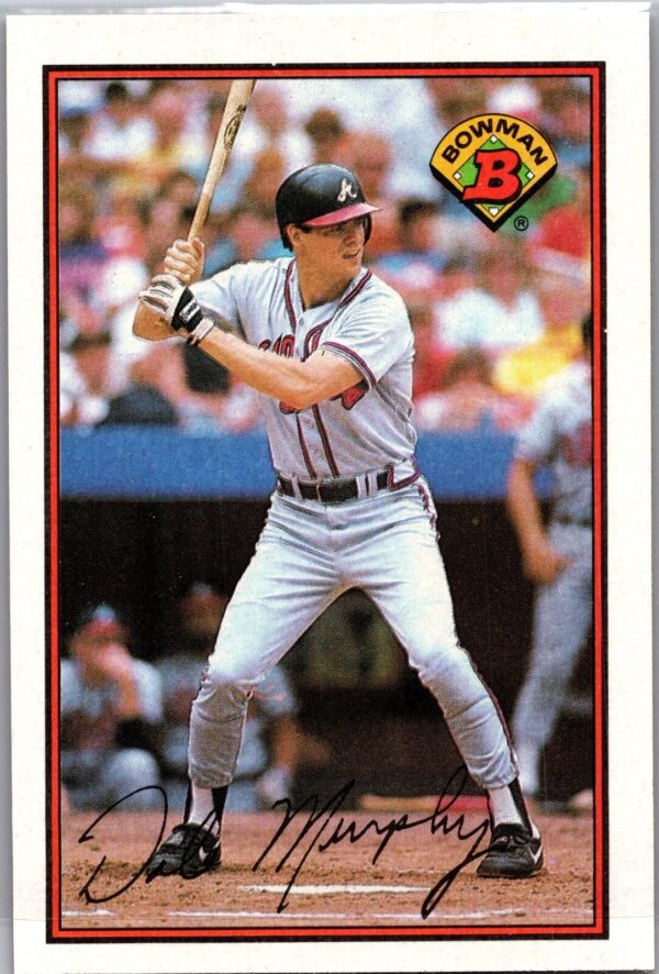 1989 Bowman Atlanta Braves #276 Dale Murphy