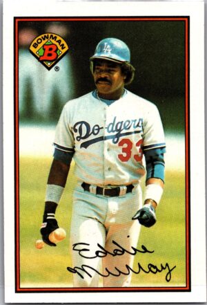 1989 Bowman Los Angeles Dodgers #346 Eddie Murray