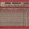 1989 Bowman Los Angeles Dodgers #346 Eddie Murray