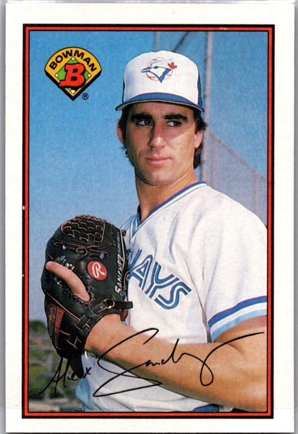 _10 1989 Bowman Toronto Blue Jays #245 Alex Sanchez RC Rookie