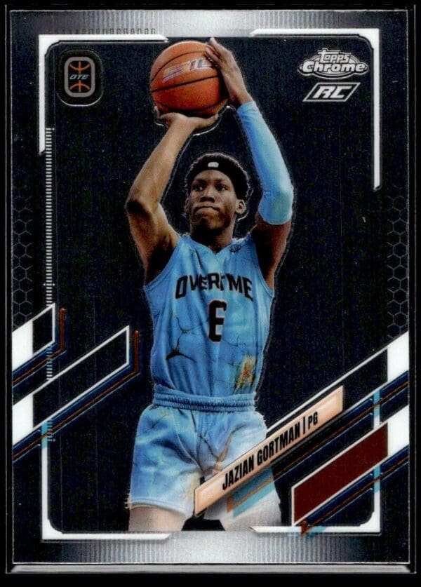 2021 Topps Overtime Elite Chrome  #7 Jazian Gortman