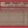 1989 Bowman Minnesota Twins #162 Kirby Puckett