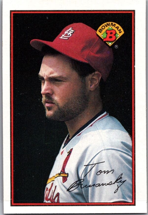 _10 1989 Bowman St. Louis Cardinals #444 Tom Brunansky