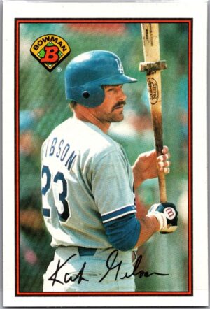 1989 Bowman Los Angeles Dodgers #351 Kirk Gibson