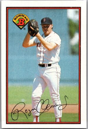 _10 1989 Bowman Boston Red Sox #26 Roger Clemens