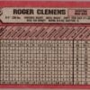 1989 Bowman Boston Red Sox #26 Roger Clemens