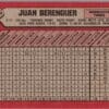 1989 Bowman Minnesota Twins #152 Juan Berenguer