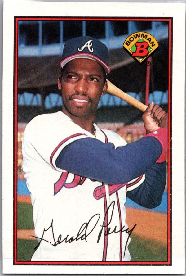 1989 Bowman Atlanta Braves #273 Gerald Perry