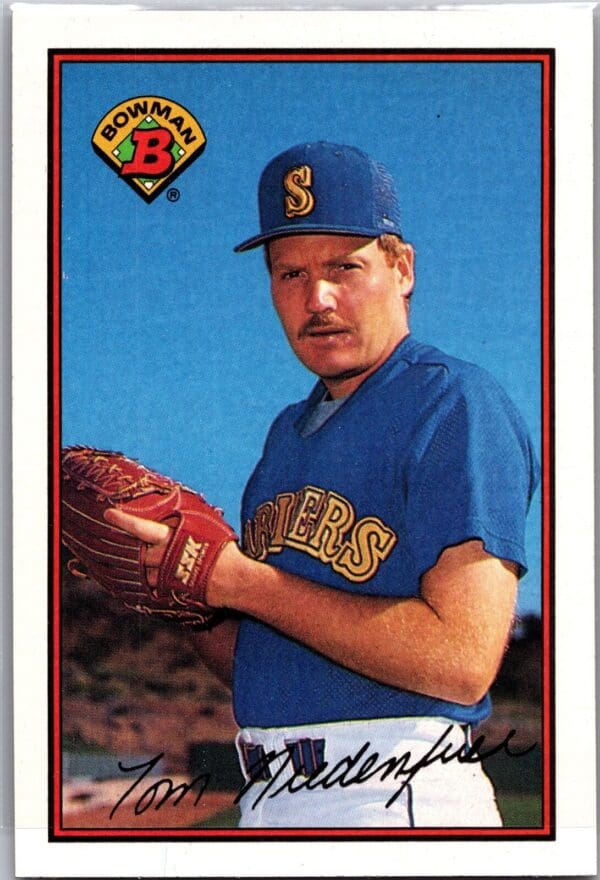 1989 Bowman Seattle Mariners #204 Tom Niedenfuer
