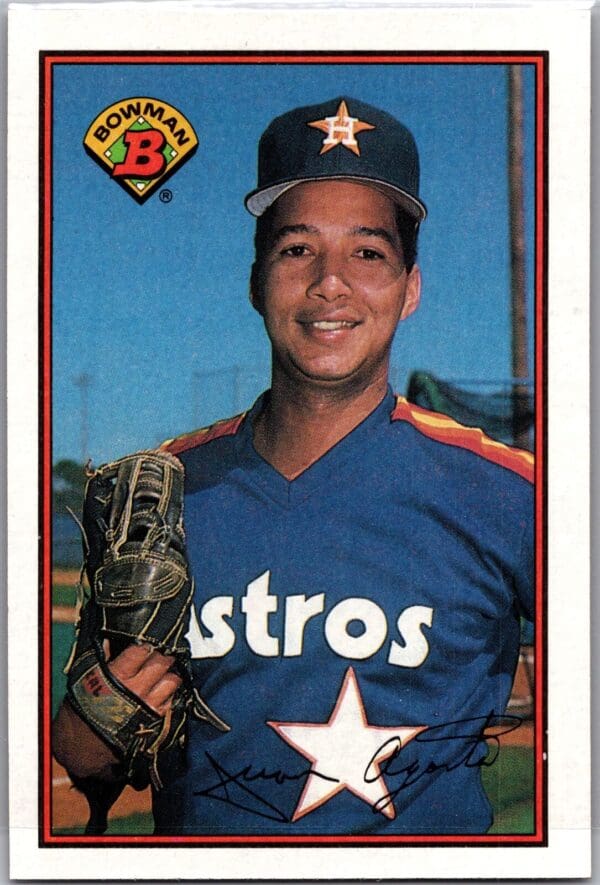 1989 Bowman Houston Astros #321 Juan Agosto