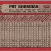 1989 Bowman Detroit Tigers #107 Pat Sheridan