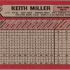 1989 Bowman New York Mets #380 Keith Miller