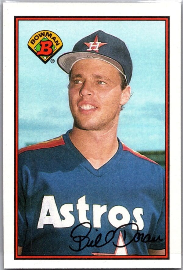 1989 Bowman Houston Astros #329 Bill Doran