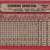 1989 Bowman Chicago Cubs #294 Shawon Dunston