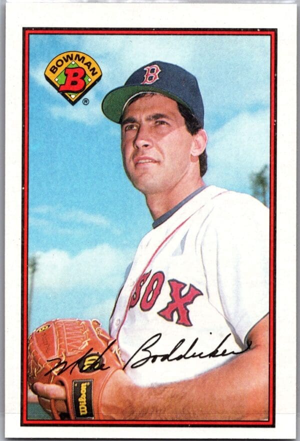 1989 Bowman Boston Red Sox #21 Mike Boddicker