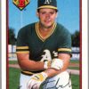 1989 Bowman Oakland Athletics #193 Terry Steinbach