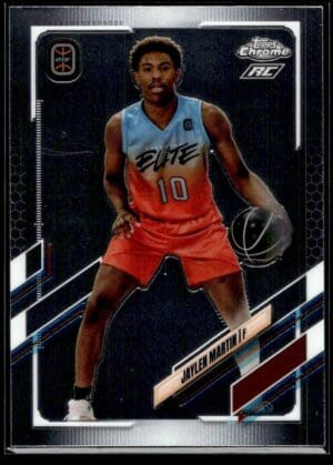 2021 Topps Overtime Elite Chrome  #93 Jaylen Martin