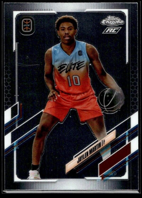 2021 Topps Overtime Elite Chrome  #93 Jaylen Martin