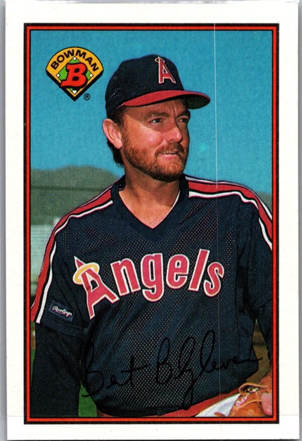1989 Bowman California Angels #41 Bert Blyleven