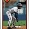 1989 Bowman Atlanta Braves #277 Dion James