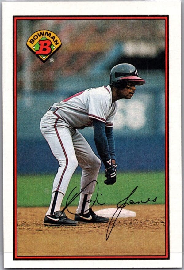 1989 Bowman Atlanta Braves #277 Dion James