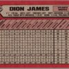 1989 Bowman Atlanta Braves #277 Dion James
