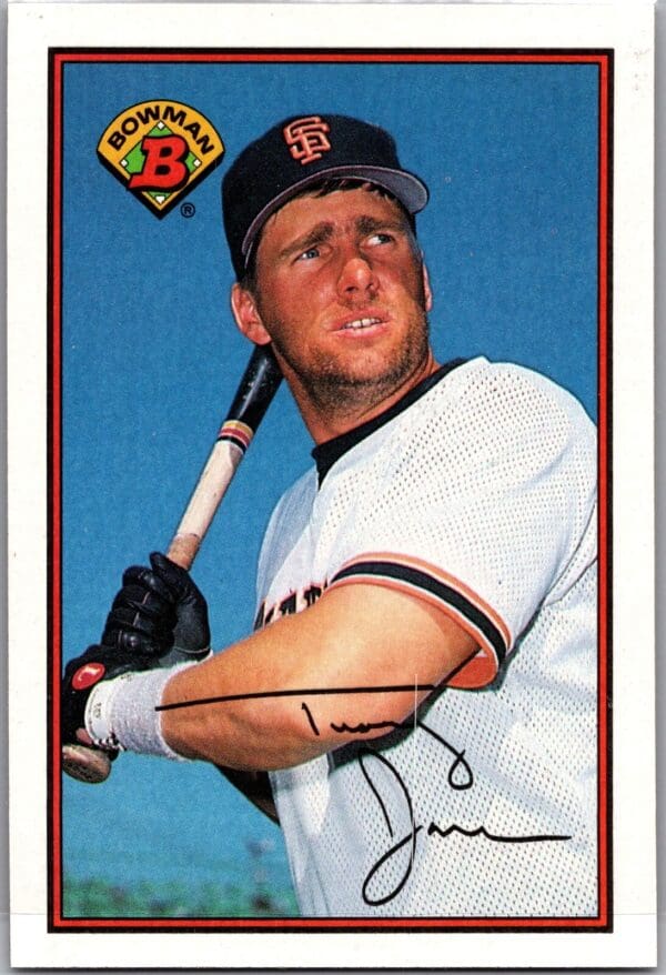 1989 Bowman San Francisco Giants #479 Tracy Jones