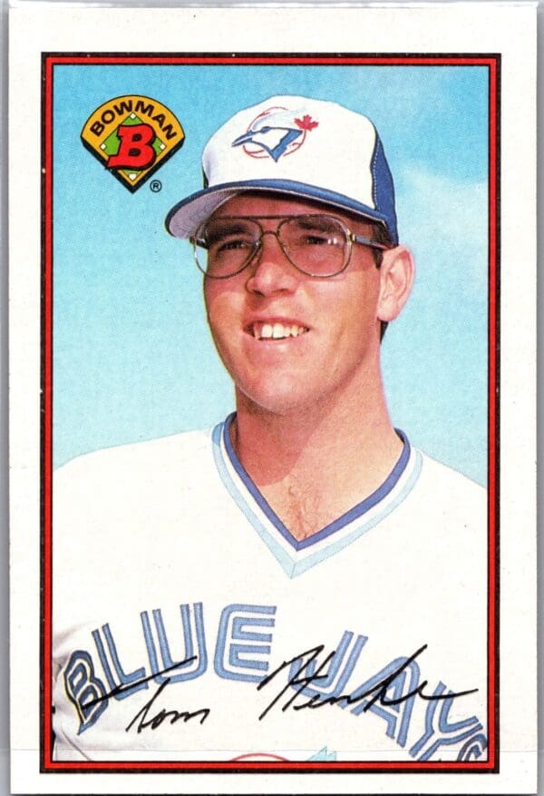1989 Bowman Toronto Blue Jays #246 Tom Henke