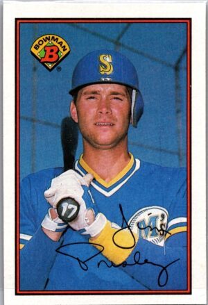 1989 Bowman Seattle Mariners #214 Jim Presley