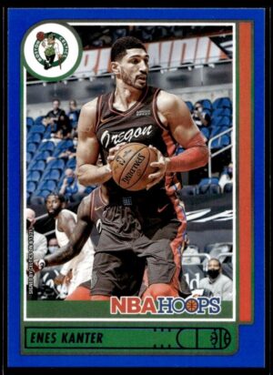 2021 Hoops Boston Celtics #111 Enes Kanter Blue