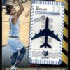 2021 Hoops Frequent Flyers Memphis Grizzlies #14 Ja Morant
