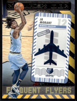 2021 Hoops Frequent Flyers Memphis Grizzlies #14 Ja Morant