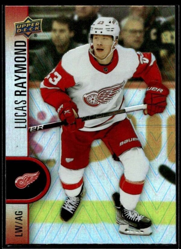 2022 Upper Deck Tim Hortons Detroit Red Wings #66 Lucas Raymond