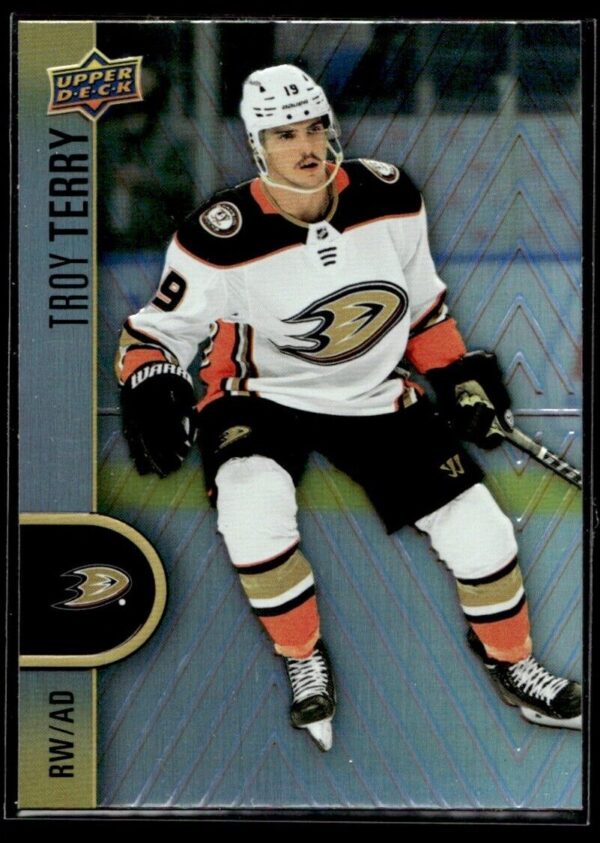 2021 Upper Deck Tim Hortons Anaheim Ducks #108 Troy Terry