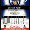 2021 Upper Deck Tim Hortons Tampa Bay Lightning #21 Brayden Point