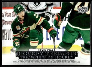 2021 Upper Deck Tim Hortons Hockey Triumphs Minnesota Wild #HT-9 Kebin Fiala
