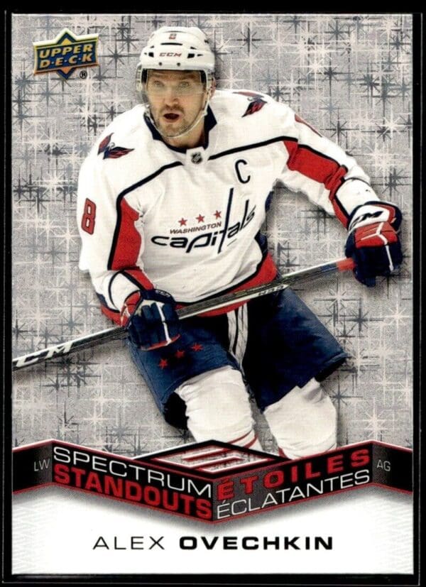 2021 Upper Deck Tim Hortons Specturm Standouts Washington Capitals #C-4 Alex Ove