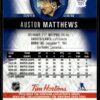 2021 Upper Deck Tim Hortons Toronto Maple Leafs #34 Auston Matthews