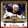 2021 Upper Deck Tim Hortons Gold Etchings Edmonton Oilers #G-15 Leon Draisaitl
