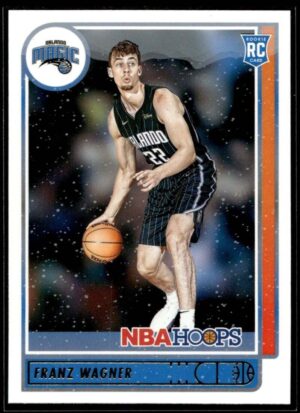 2021 NBA Hoops Orlando Magic #235 Franz Wagner RC Rookie Winter Edition