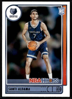 2021 NBA Hoops Memphis Grizzlies #207 Santi Aldama RC Rookie